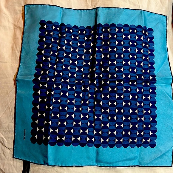 Tom Ford Silk Pocket Square Poche - Picture 1 of 5